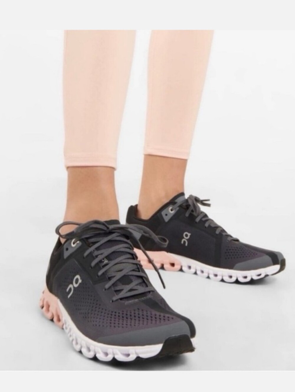 Like New On Running Shoes In Rock/Rose colorway. Sz. 7.